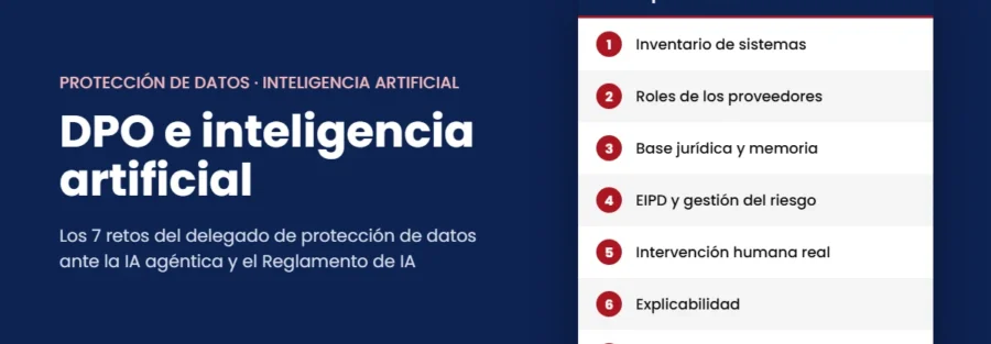 DPO e inteligencia artificial: los 7 retos del delegado de protección de datos
